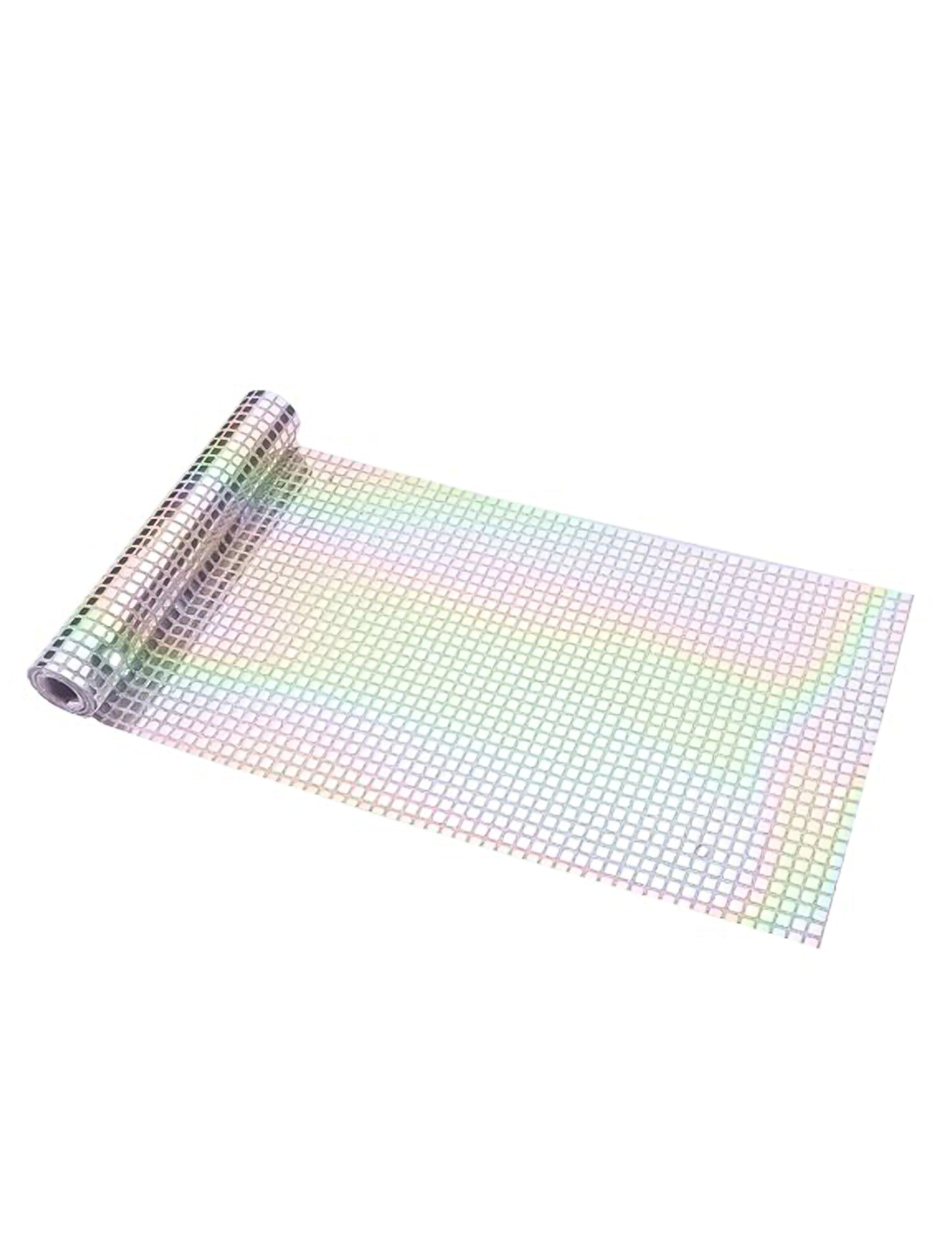 Disko běhoun na stůl s efektem iridescentní diskokoule 3 m