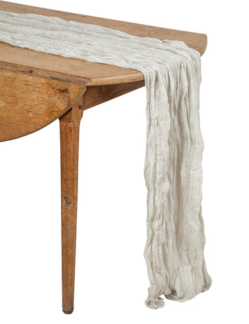 Verdigris gázový běhoun z bavlněné gázy