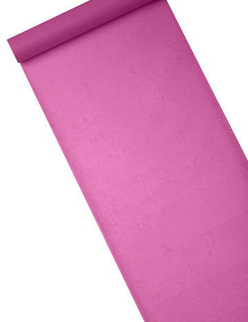 Chemin de table intissé pour décoration de table rose fuchsia