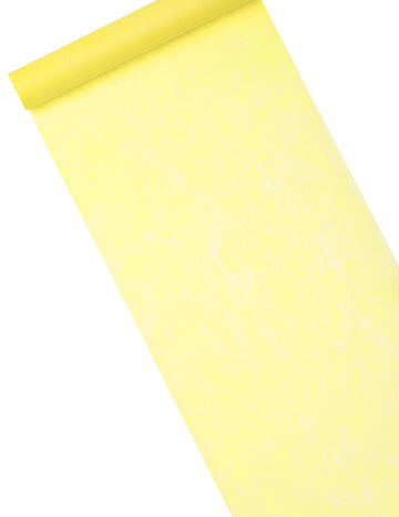 Zářivě žlutý netkaný běhoun 29 cm x 10 m