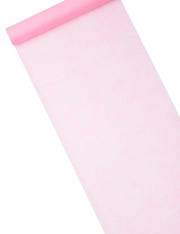 Světle růžový netkaný běhoun 29 cm x 10 m