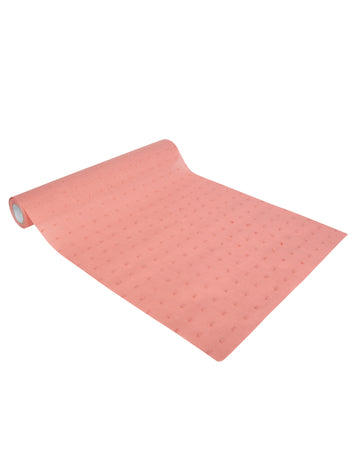 Omyvatelný běhoun se starorůžovým plumetis 28 cm x 5 m opakovaně použitelné