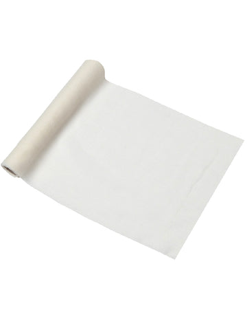 Ubrus ze slonovinové mušelínové tkaniny 28 cm x 5 m