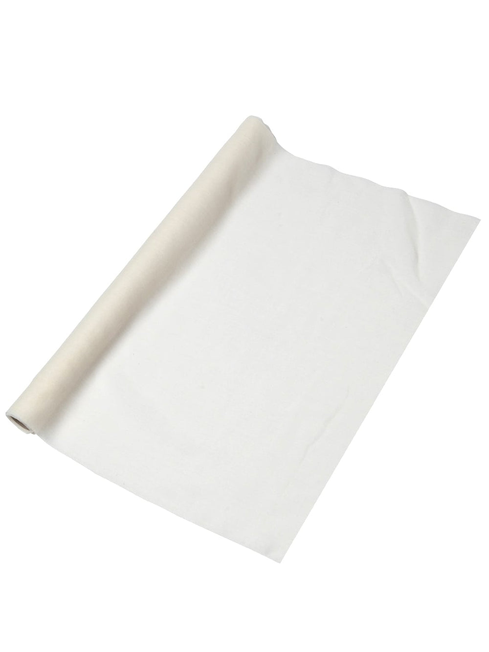 Chemin de table mousseline ivoire lavable