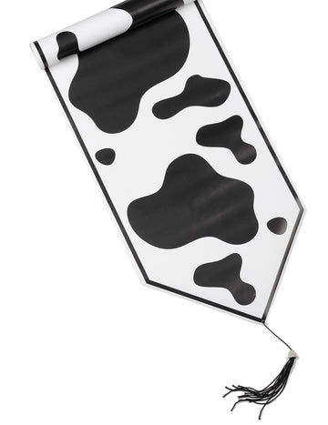 Plastový stolní běhoun kráva 28 cm x 1,8 m 