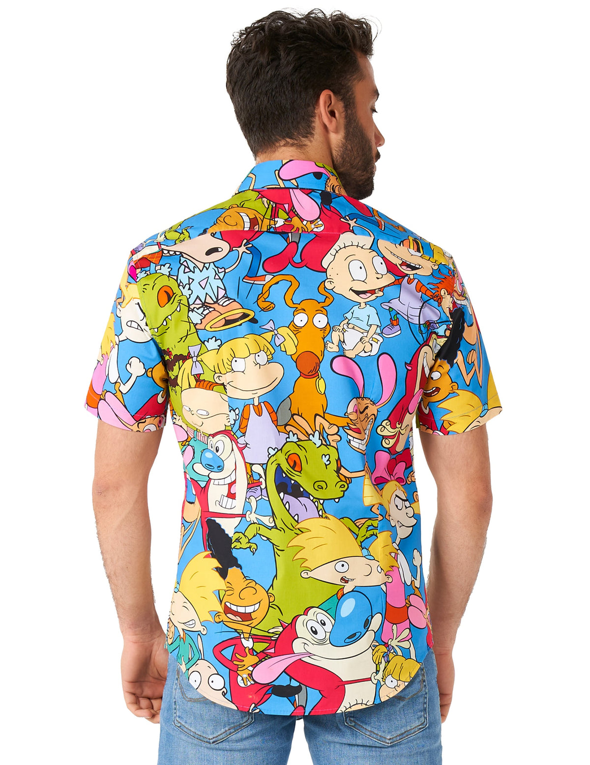 Kreslená košile Nickelodeon™ z 90. let pro dospělé Opposuits™