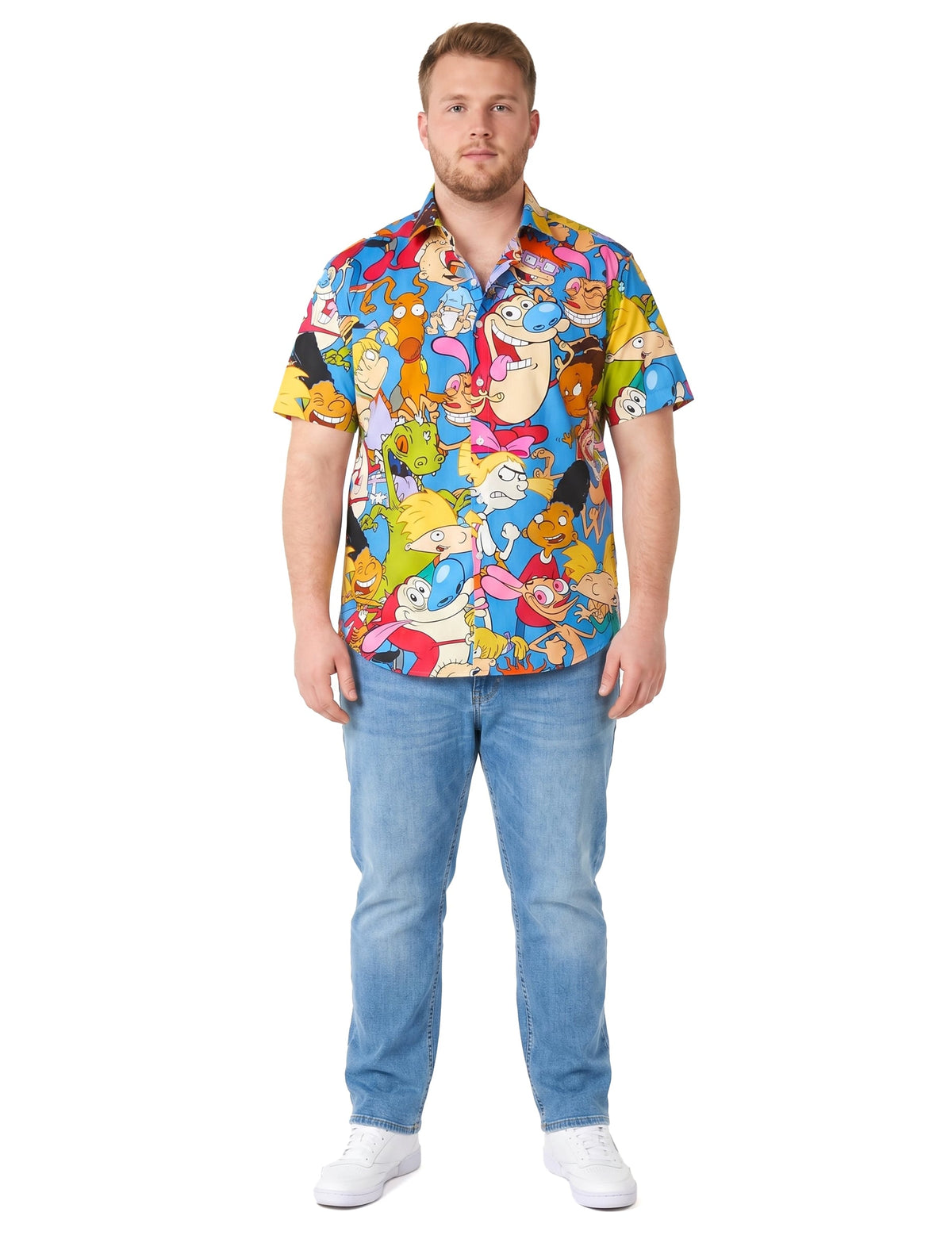 Kreslená košile Nickelodeon™ z 90. let pro dospělé Opposuits™