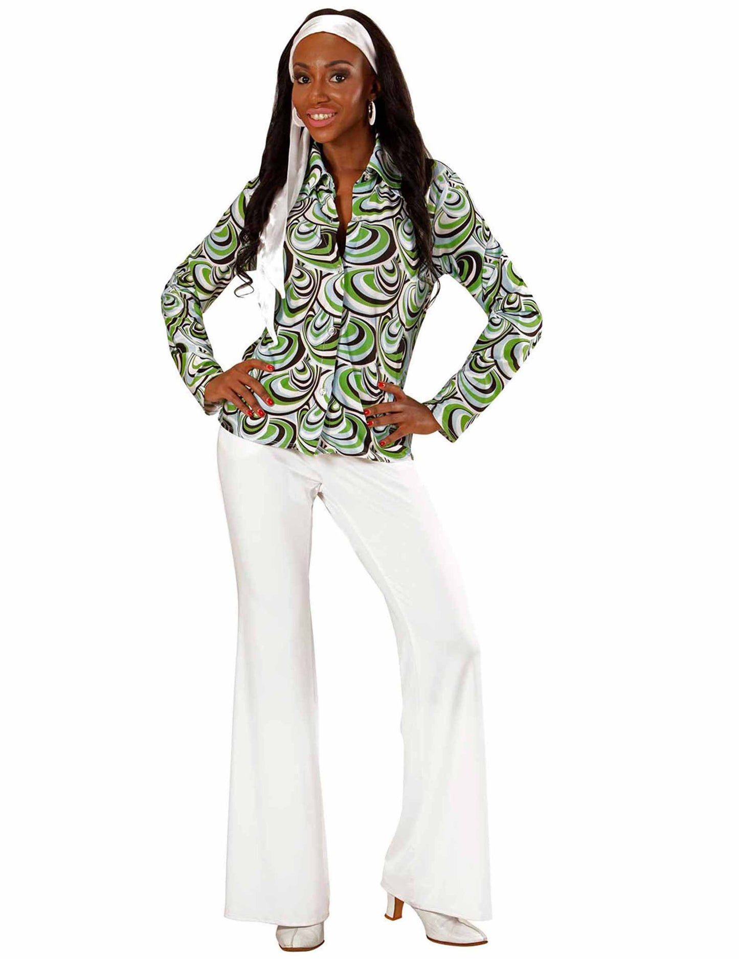 Dámská košile groovy waves 70. léta 