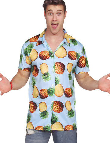 Chemise Hawaïenne Ananas Adulte
