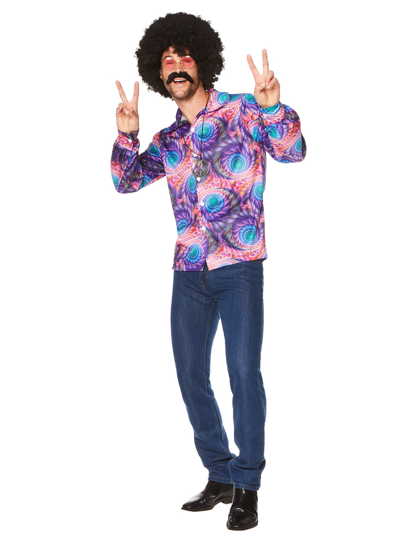 Pánské psychedelické košile hippie