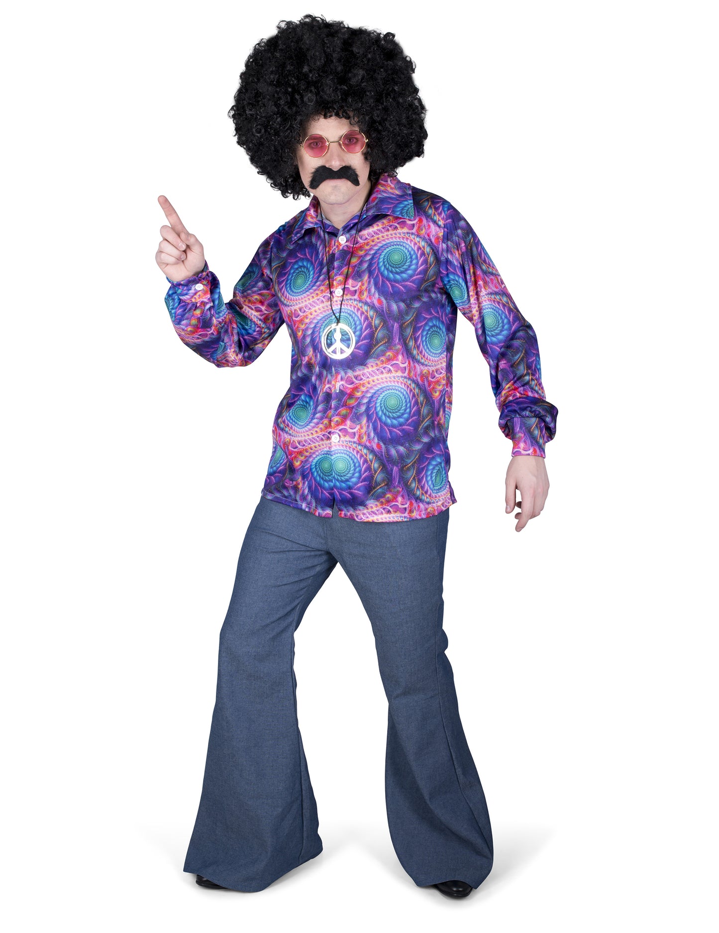Pánské psychedelické košile hippie