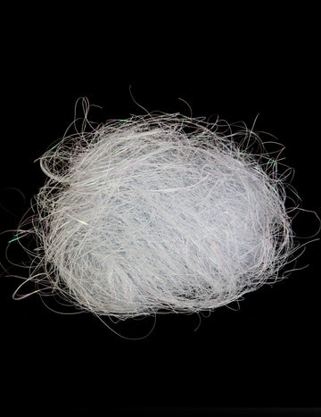 Bílé andělské vlasy 50 gramů