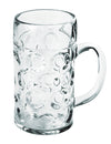 Průhledný pivní korbel 1 L