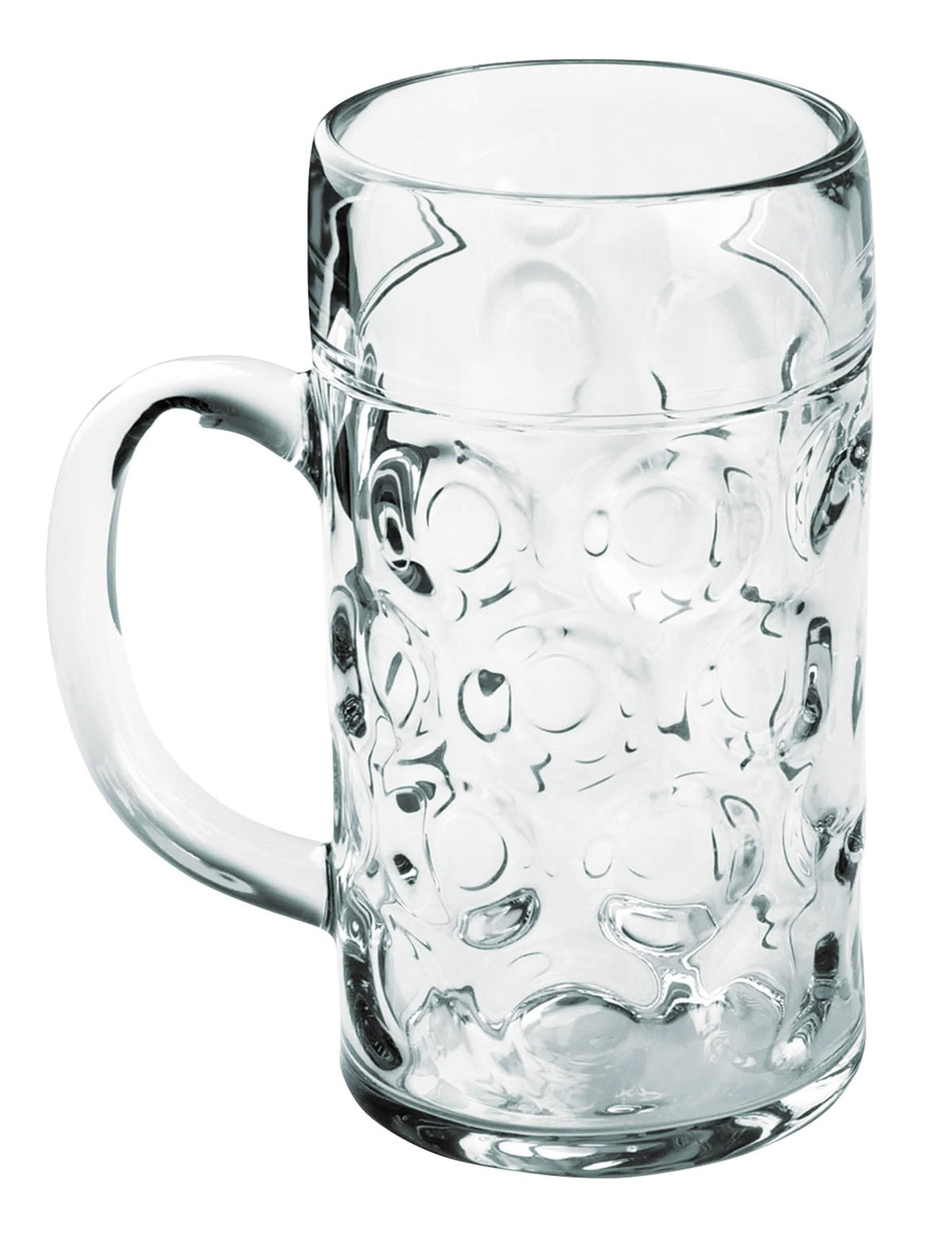 Průhledný pivní korbel 50 cl