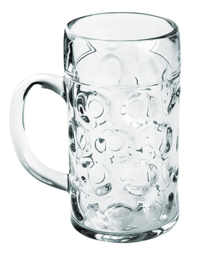 Průhledný pivní korbel 50 cl