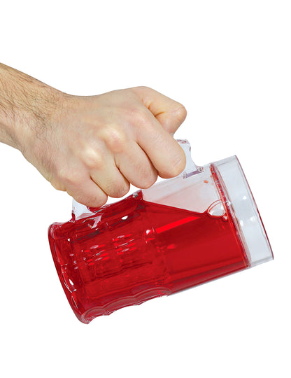 Krvavý pivní hrnek