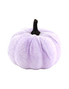 Dekorační dýně Summerween s sametovým efektem lila 7 x 7 cm
