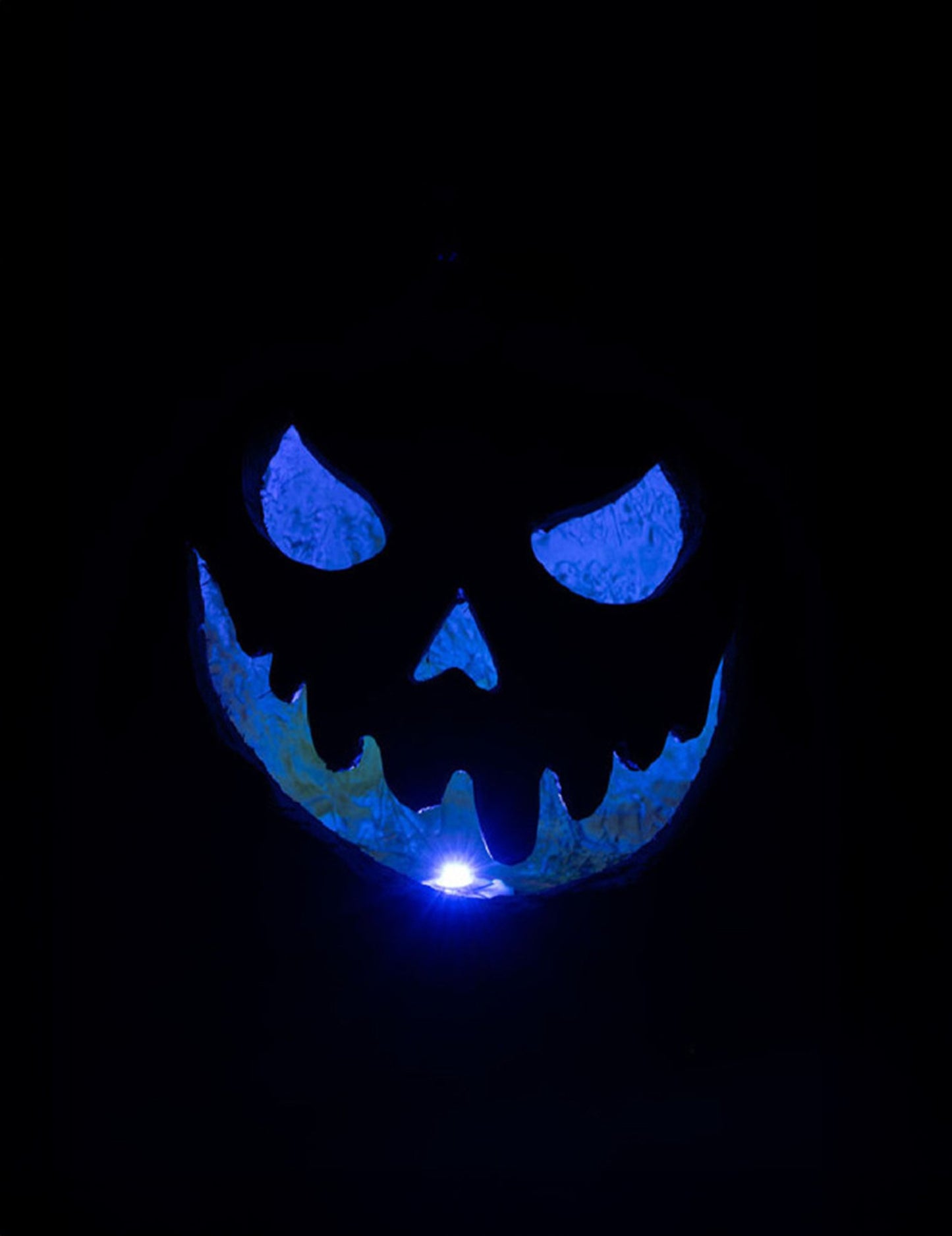 Svítící strašidelná dýně 33 cm