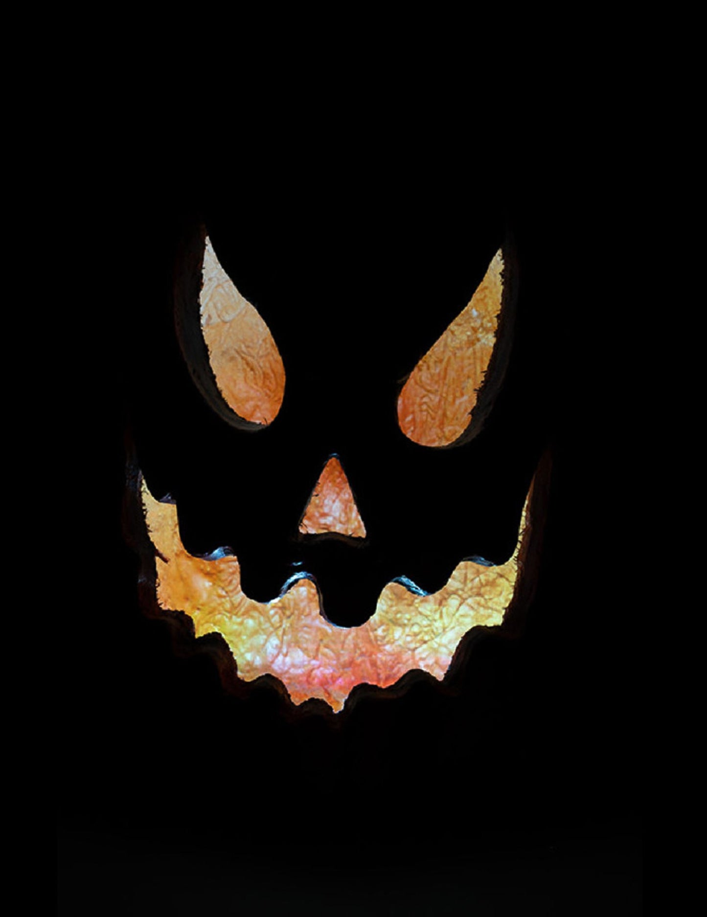 Svítící strašidelná dýně 40 cm