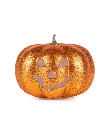 Halloweenské dýňové světlo 17 cm