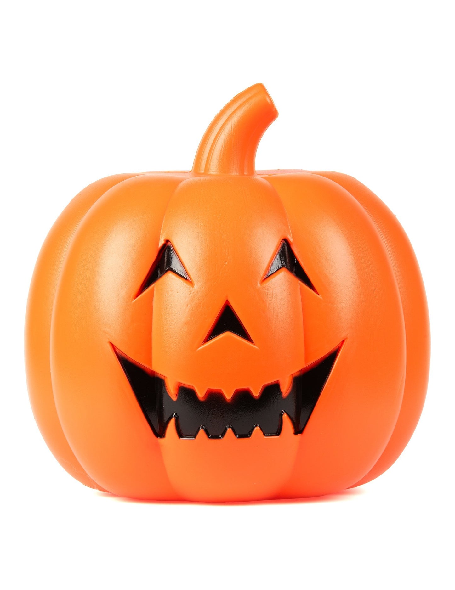 Svítící dýně z plastu v životní velikosti 32 cm