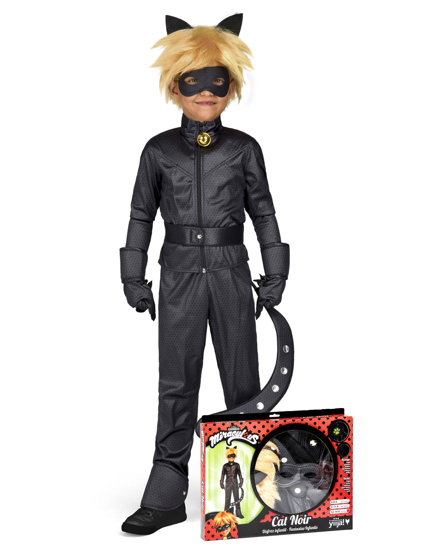 Kompletní dětský kostým Cat Noir Miraculous