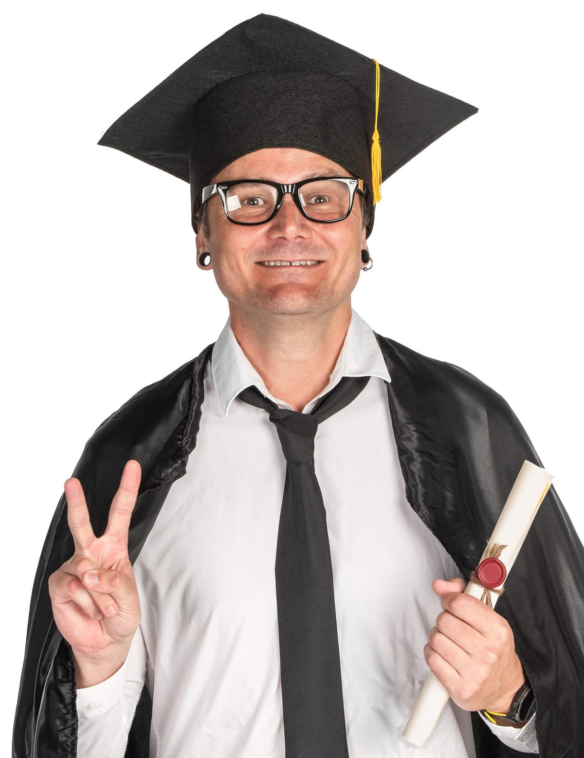 Čelenka pro dospělé černé studenty