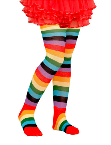 Dětské vícebarevné punčocháče