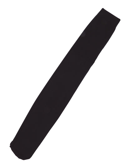Vue à plat des collants pour enfant noir opaque