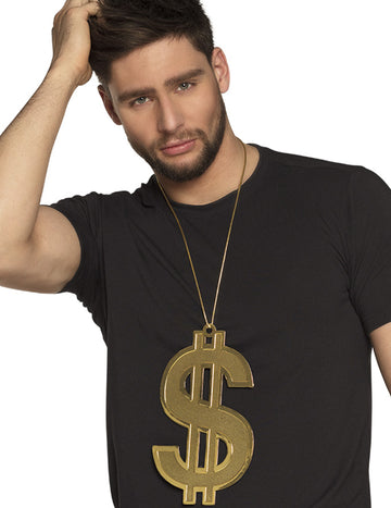 Collier dollars pour adulte doré