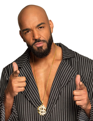 Zlatý náhrdelník s dolary pro dospělé