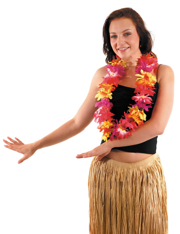 Havajský náhrdelník s velkým květem pro dospělé