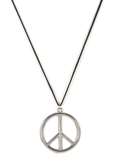 Hippie-Kette aus Metall für Erwachsene