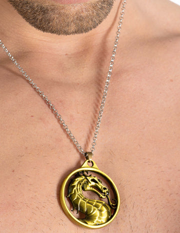 Bronzový náhrdelník Smrtelného draka