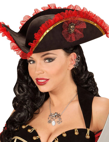 Collier pirate avec breloques femme