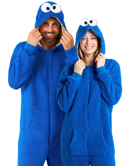 Kombinéza Cookie Monster Sesame Street™ pre dospelých