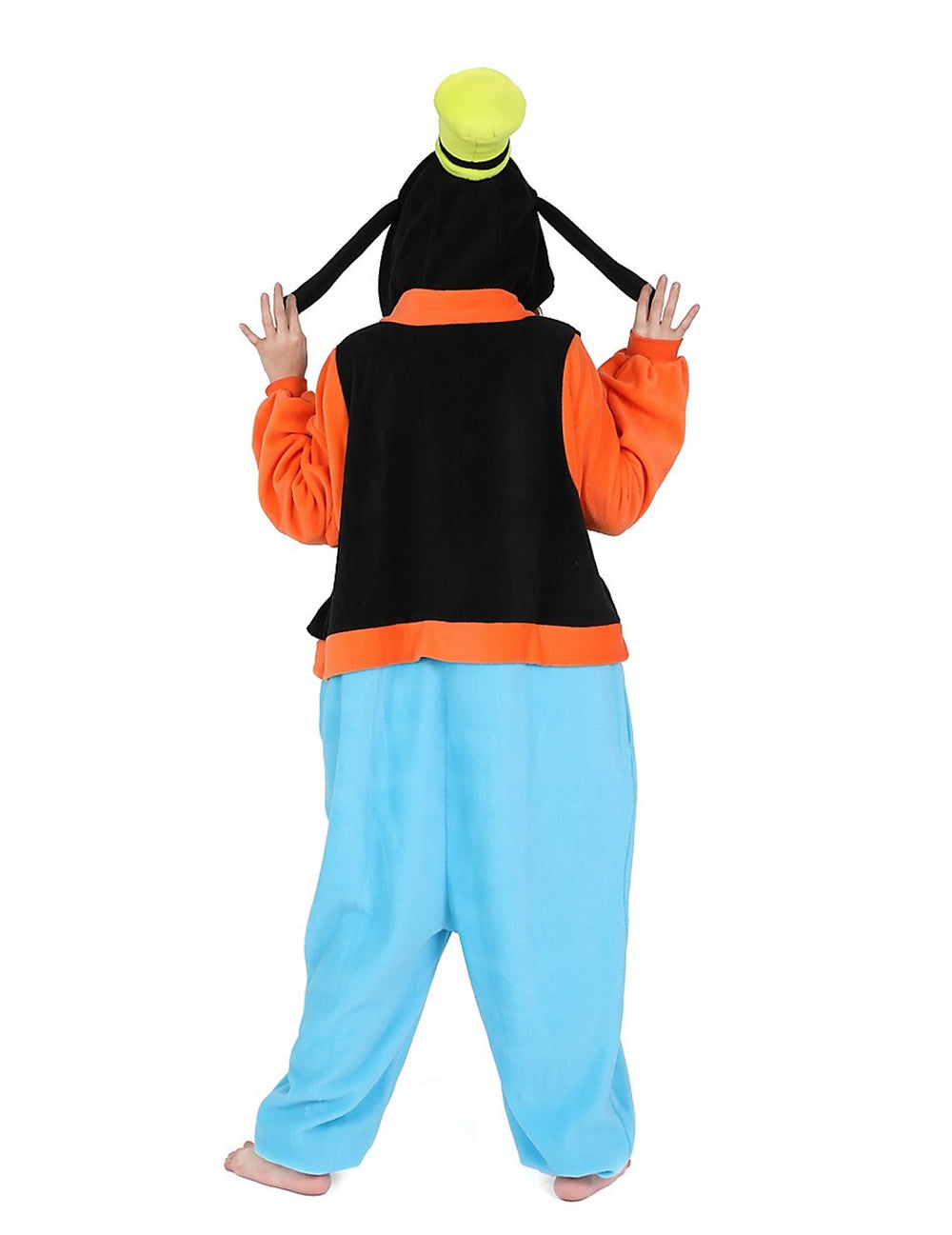 Vue de dos de la combinaison Kigurumi Dingo pour adulte