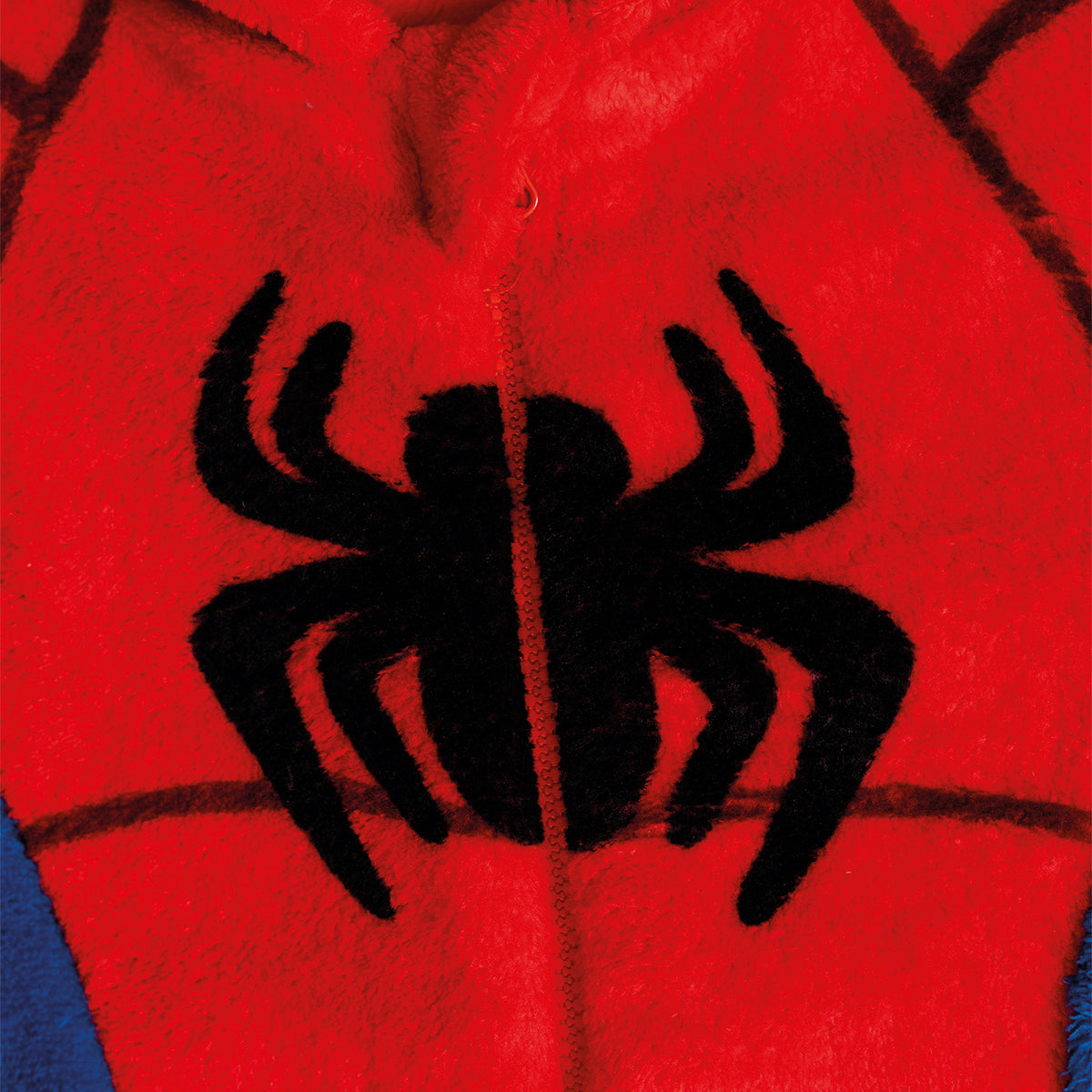 Combinaison Spiderman pour enfant rouge et bleue