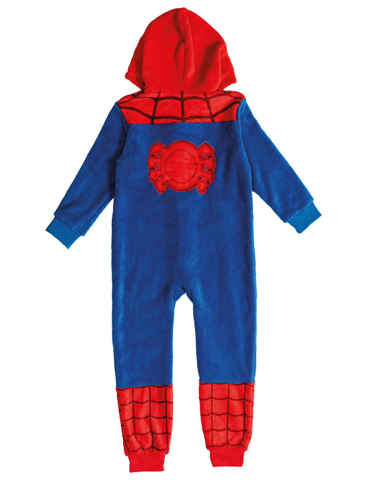Vue de dos de la combinaison Spiderman pour enfant