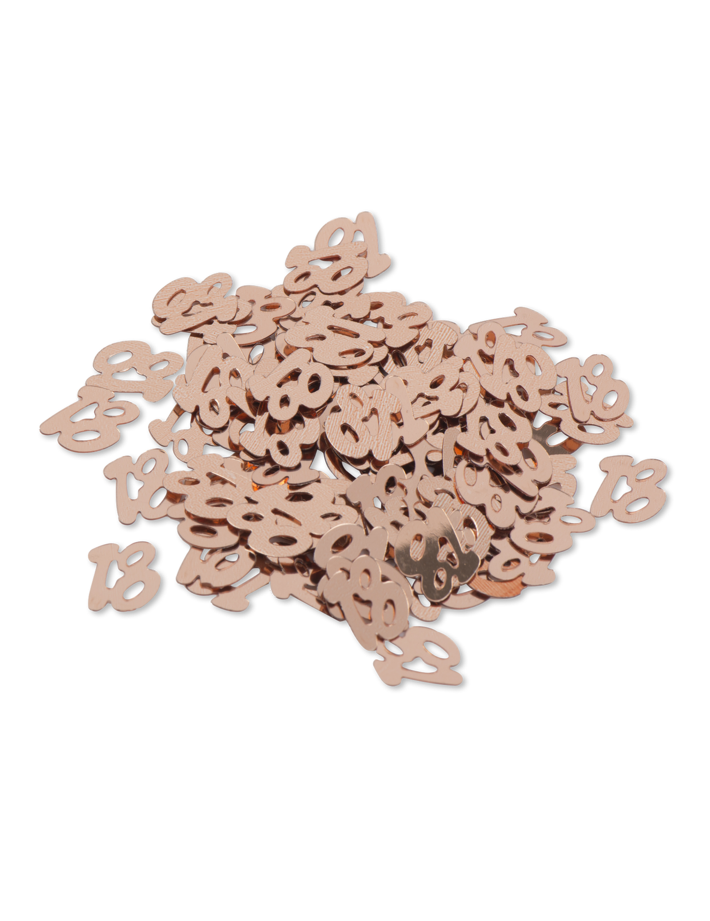 Confettis de table 18 ans rose gold 17 g décoration anniversaire