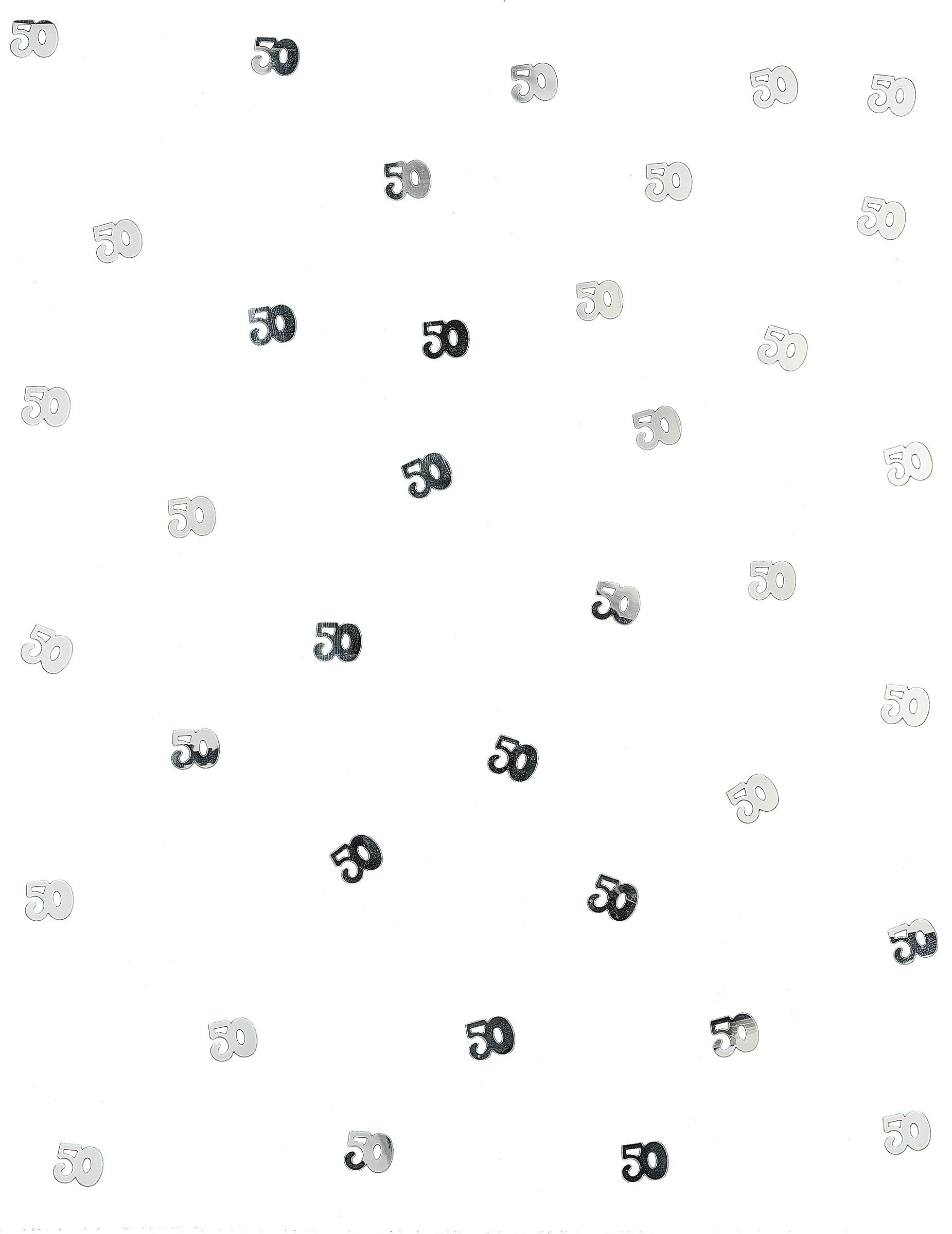 Vue parsemée du confettis de table en bois 50