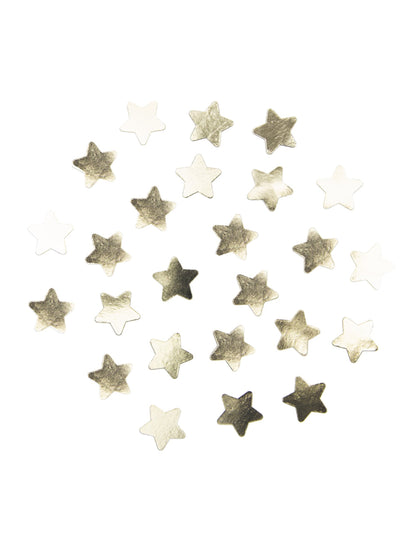 Confettis de table étoiles pour décoration de fête dorés
