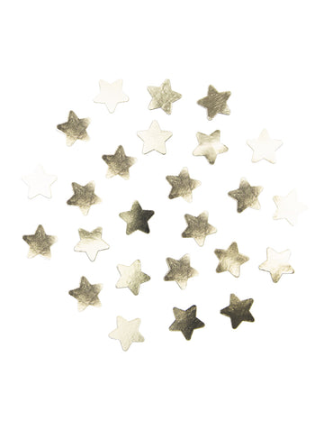 Zlaté konfety ve tvaru hvězdy 100g