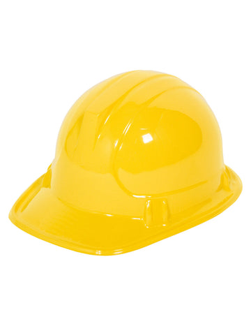 Žlutá dětská helma pro stavební dělníky