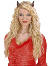 Cornes de diable Halloween pour adulte rouges et noires