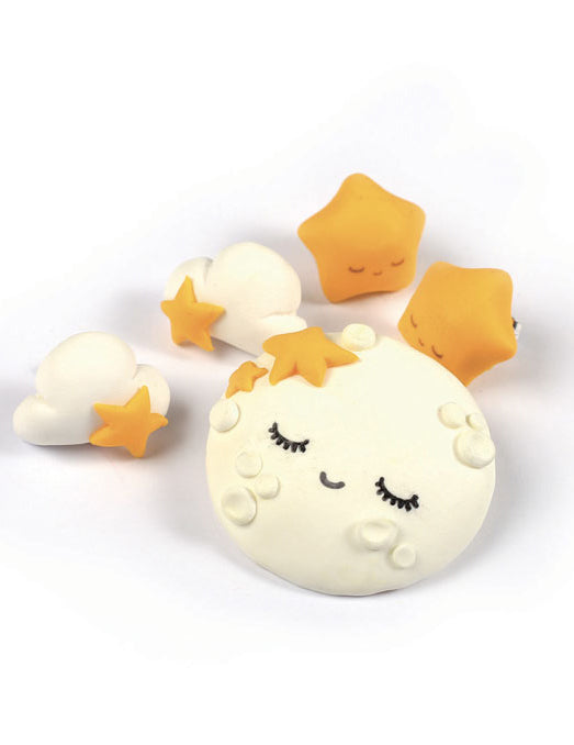 Fialový fimo® měsíční kužel překvapení 17 x 7 cm modelovací souprava