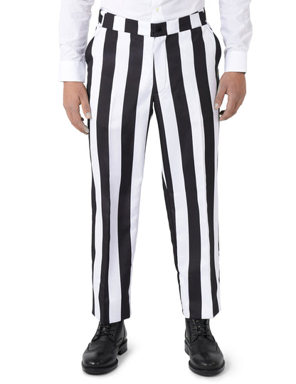 Beetlejuice™ Kostüm schwarz-weiß Herren
