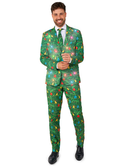 Zářivě zelený vánoční kostým Suitmeister™ pro dospělé 