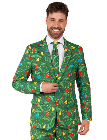Zářivě zelený vánoční kostým Suitmeister™ pro dospělé 