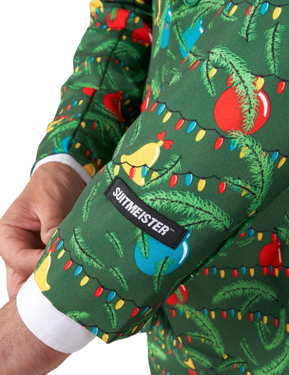 Zářivě zelený vánoční kostým Suitmeister™ pro dospělé 